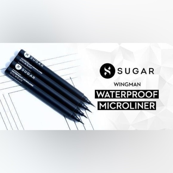New/Sealed Sugar Wingman Waterproof Microliner Precision Eyeliner I’ll Be Black - Picture 10 of 16